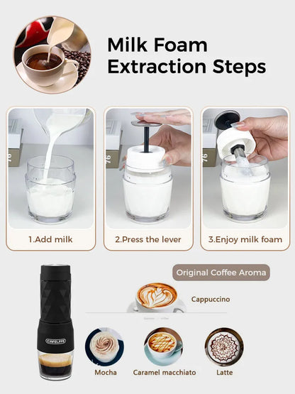 Cafelffe 3 In1 Portable Coffee Machine Hot/Cold