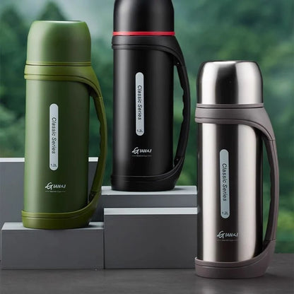 GIANXI 1.2L Outdoor Thermos – Portable Vacuum Insulated Kettle