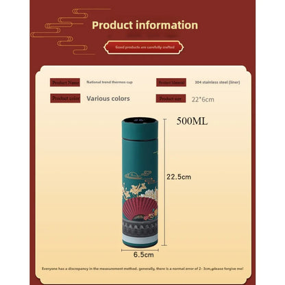 Elegant 16oz Leakproof Thermos Mug