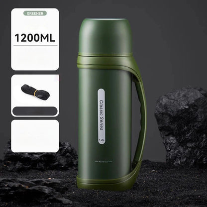 GIANXI 1.2L Outdoor Thermos – Portable Vacuum Insulated Kettle