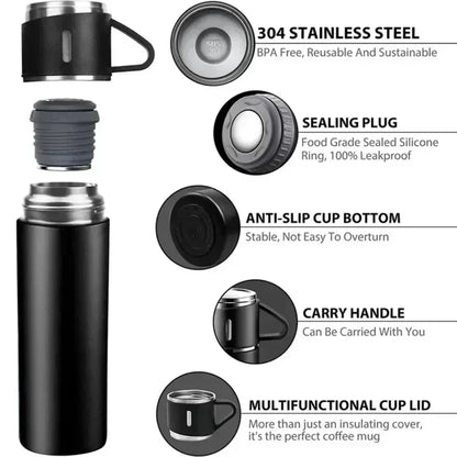 304 Steel Vacuum Bottle Set