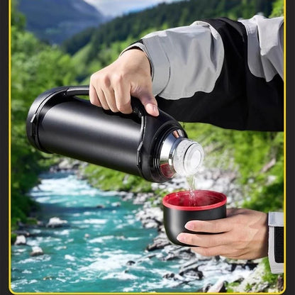 GIANXI 1.2L Outdoor Thermos – Portable Vacuum Insulated Kettle